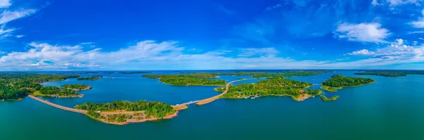 Vista Panoramica Paesaggio Vicino Jarso Nell Arcipelago Aland Finlandia — Foto Stock