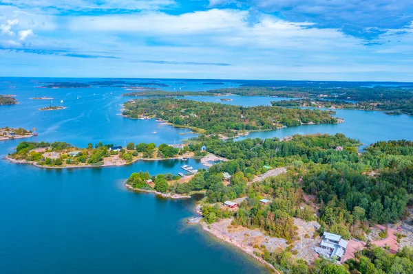 Vista Panorámica Del Archipiélago Aland Cerca Jarso Finlandia — Foto de Stock