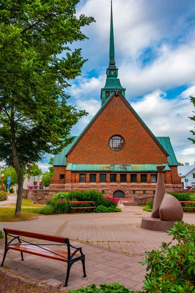 Finlandiya 'daki Aziz George Kilisesi Mariehamn.