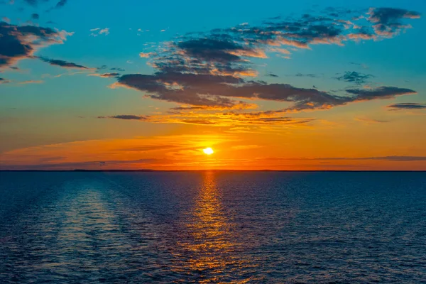 Východ Slunce Nad Baltským Mořem — Stock fotografie