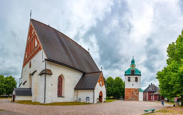 View Porvoo Cathedral Finland — Stock Photo, Image
