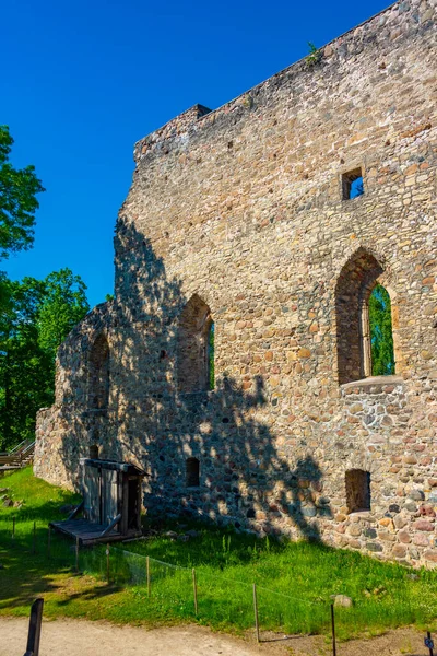 拉脱维亚Sigulda的生计城堡 — 图库照片