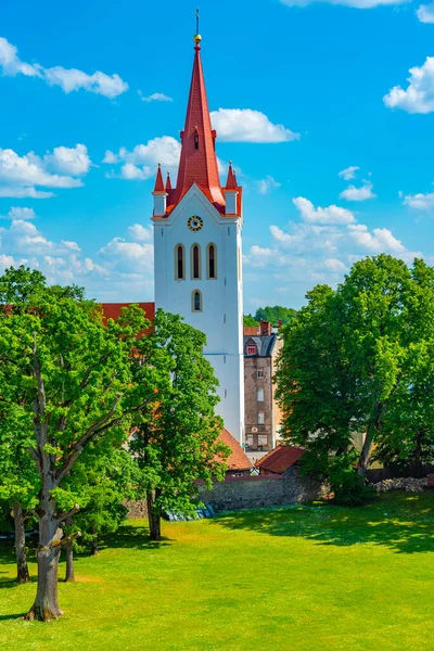 Sint Janskerk Cesis Letland — Stockfoto