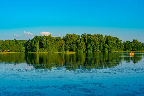 stock image Landscape view of P haj rv lake in Estonia