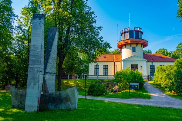 Vista Del Observatorio Tartu Estonia — Foto de Stock