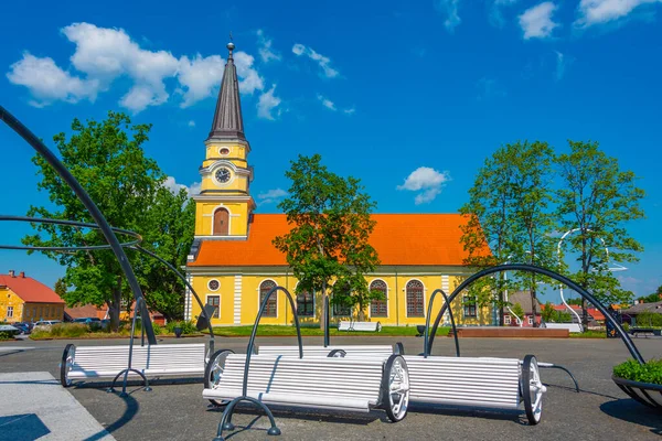 Stock image Katarina church in Estonian town V ru.