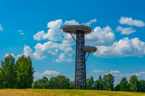 Torre Vigilancia Rouge Estonia — Foto de Stock