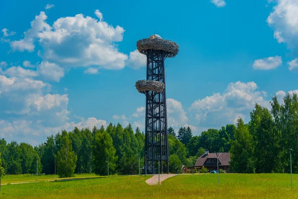 Torre Vigilancia Rouge Estonia — Foto de Stock