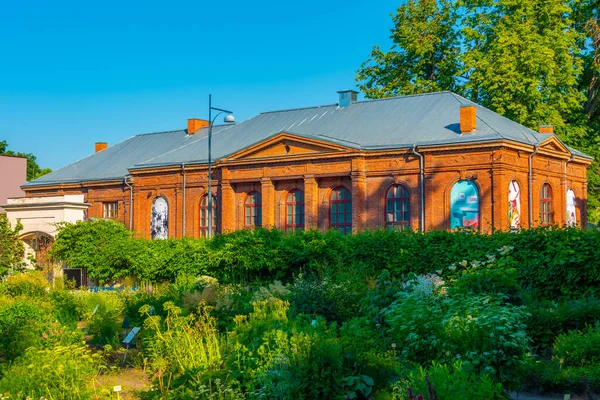 Ботанічний Сад Тартуського Університету Естонії — стокове фото