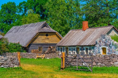 Tallin 'deki Estonya Açık Hava Müzesi.