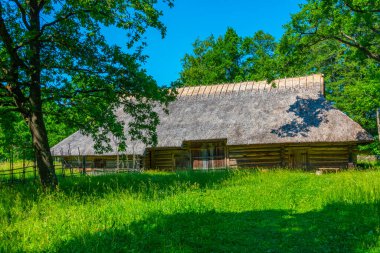 Tallin 'deki Estonya Açık Hava Müzesi.