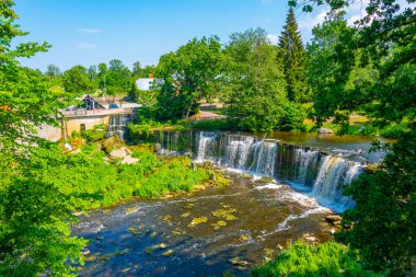 Estonya 'da Keila juga şelalesi.