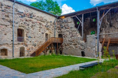 Estonya 'daki Padise Manastırı Manastırı.