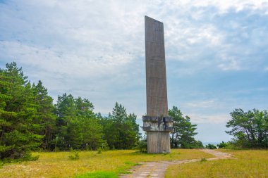 Kuressaare 'de Tehumardi savaş anıtı.
