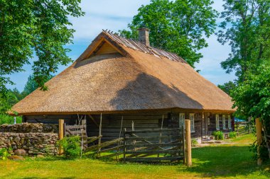 Estonya 'daki Mihkli çiftlik müzesi.