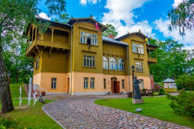 Letonya 'nın Kuldiga kentindeki yeni müze.