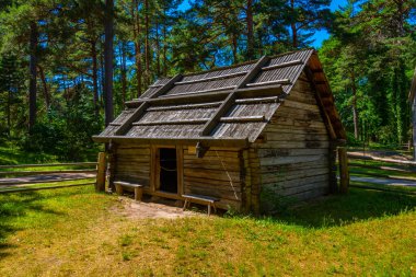 Letonya 'nın Ventspils kentindeki Açık Hava Müzesi.