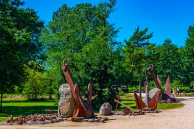 Letonya 'nın Ventspils kentindeki Açık Hava Müzesi.