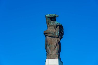Letonya, Liepaja 'da Denizde Kaybolan Balıkçılar ve Denizciler Anıtı.
