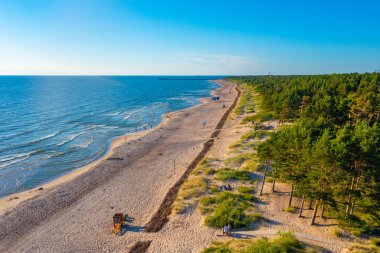 Palanga, Litvanya 'da güneşli bir günde.