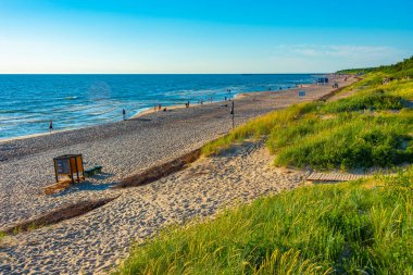 Palanga, Litvanya 'da güneşli bir günde.