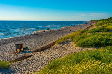 Palanga, Litvanya 'da güneşli bir günde.