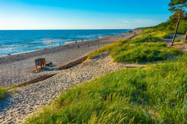 Palanga, Litvanya 'da güneşli bir günde.