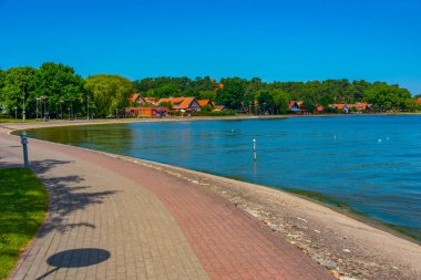 Litvanya 'daki Nida' da deniz kenarı gezintisi.
