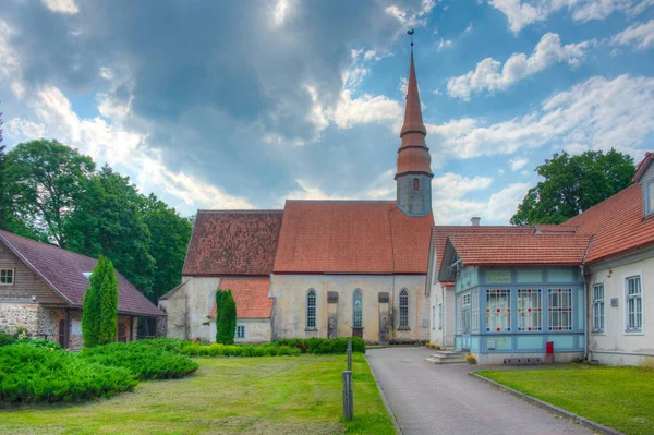Church Estonian Village Palamuse — Stock Photo, Image