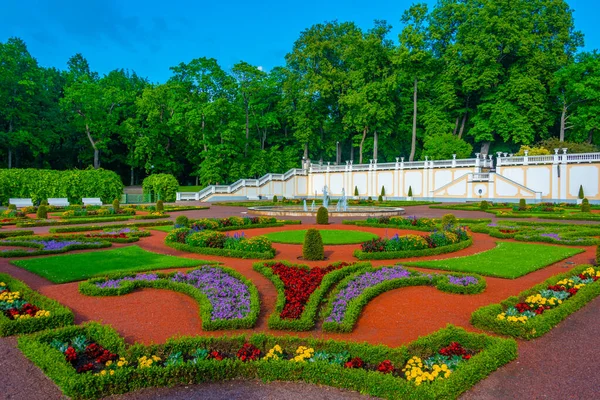 Kadriorg Art Museum Top Garden Estonian Capital Tallin — стокове фото