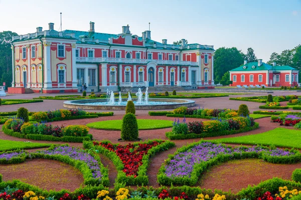 Musée Art Kadriorg Jardin Supérieur Capitale Estonienne Tallin — Photo