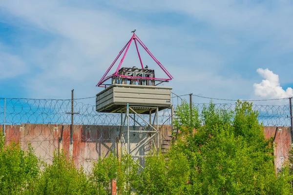 Altes Gefängnis Rummu Steinbruch Estland — Stockfoto