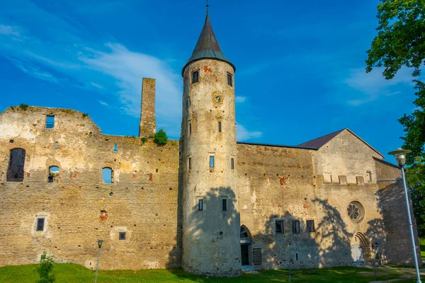 View Haapsalu Castle Estonia — Stock Photo, Image