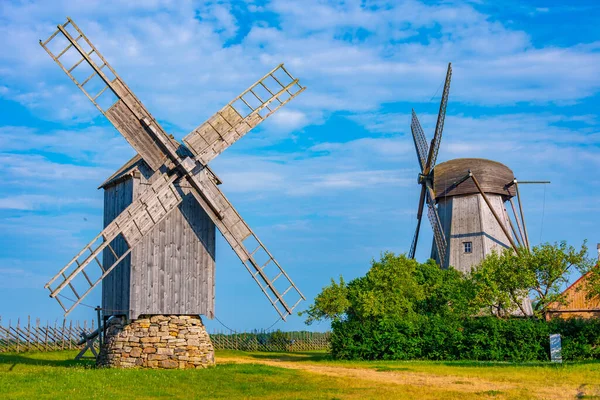 stock image Angla tuulikuo windmills at Saaremaa island in Estonia.