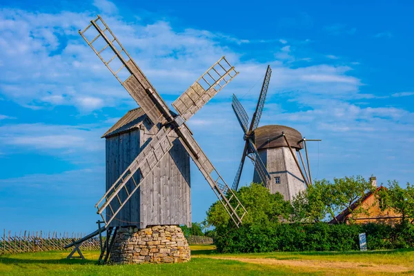 stock image Angla tuulikuo windmills at Saaremaa island in Estonia.