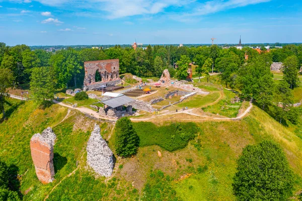 Viljandi Castle Ruins Estonia — Stock Photo, Image