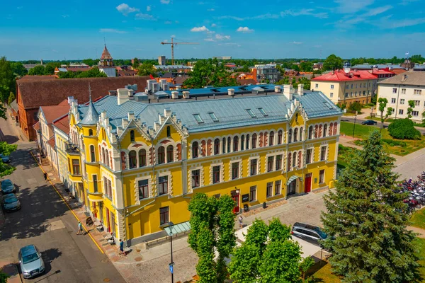 Пейзаж Эстонского Города Вильянди — стоковое фото