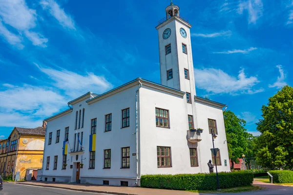 Rathaus Der Estnischen Stadt Viljandi — Stockfoto