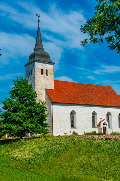 View Jaani Church Viljandi Estonia — Stock Photo, Image