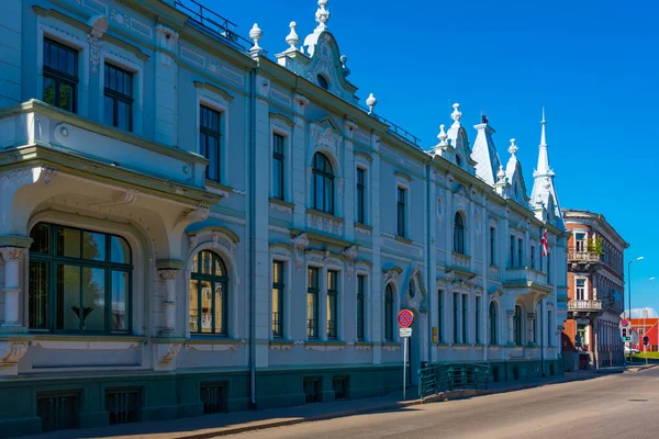 Historische Gebäude Der Lettischen Stadt Liepaja — Stockfoto