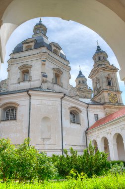 pazaislis manastır ve kilise Kaunas, Litvanya.