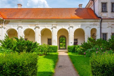 pazaislis manastır ve kilise Kaunas, Litvanya.