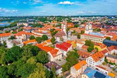 Eski Kuana, Litvanya 'nın Panorama manzarası.