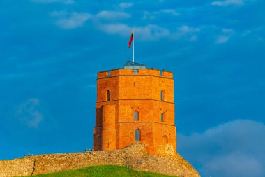 Şafak kale Litvanyalı sermaye Vilnus.