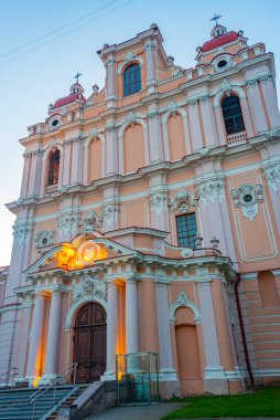 Litvanya, Vilnius 'taki Aziz Casimir Kilisesi.
