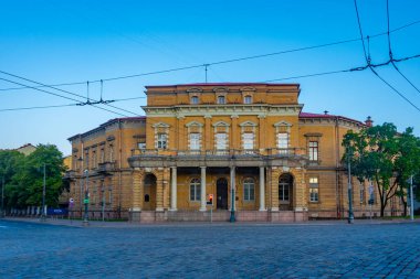 Vilnius 'taki Litvanya Bilimler Akademisi Wroblewski Kütüphanesi..