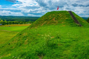 Kernave Hillforts, Litvanya Büyük Dükalığı 'nın antik başkenti.