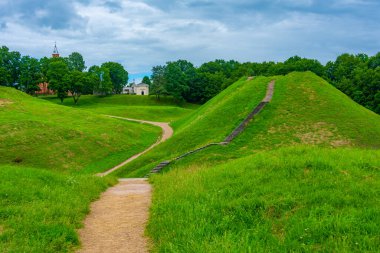 Kernave Hillforts, Litvanya Büyük Dükalığı 'nın antik başkenti.