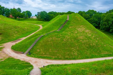 Kernave Hillforts, Litvanya Büyük Dükalığı 'nın antik başkenti.