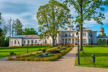 Litvanya 'nın Birzai kentindeki Astravas Malikanesi.